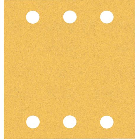 10x Boîte de feuilles abrasives EXPERT C470 à 6 trous (1/5)