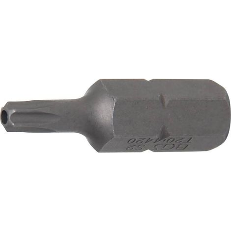 Embout Torx T20 8 mm - L. 30 mm, Profil T avec Perçage - Précision et Durabilité - D-Work