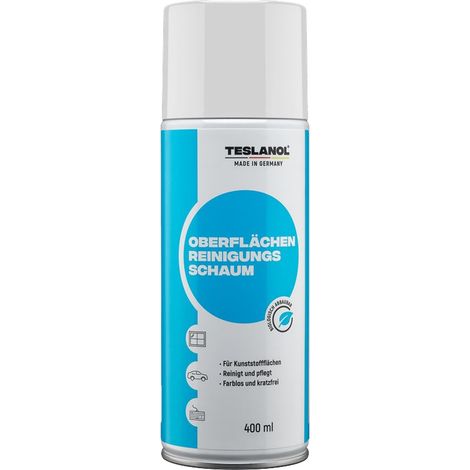 Mousse nettoyante pour surfaces TESLANOL 26012, 400 ml