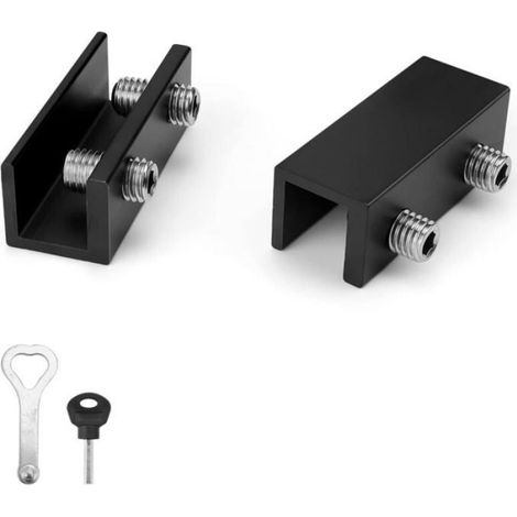 Verrou Baie Coulissante - Limiteur Réglable pour Fenêtre Coulissante et Porte Coulissante de Véranda - 1 Pièce (1/4)