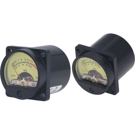 VU-Meter-Leistungsmesser für Heimstudio-Verstärker mit LED-Anzeige, 50 mA/12 V (1/5)