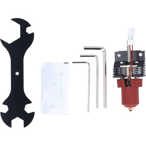 Kit de bloc chauffant Hotend 60W céramique haute vitesse d'impression avec dissipateur de chaleur pour imprimantes 3D maximales K1 K1C (1/5)