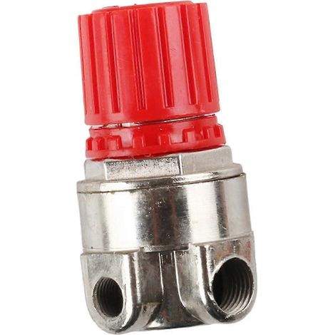 Pièces de compresseur d'air : régulateur de pression, interrupteur de commande robuste, pour la fabrication de meubles et le travail du bois.-Three Holes (1/5)