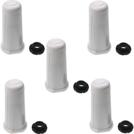 vhbw 5x Wasserfilter Filter kompatibel mit The Oracle Touch BES990 SN 1747+, BES980 SN 1814+ Espressomaschine Weiß (1/5)