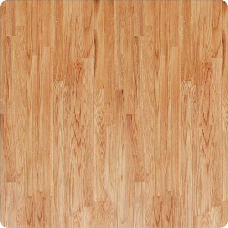 Piano Tavolo Piano Scrivania Quadrato Marrone Chiaro 90x90x1,5 Rovere Trattato DAS922711 (1/5)