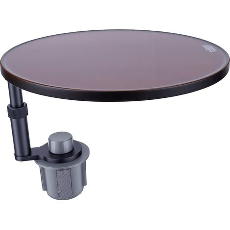 Car Desk Table, Height Adjustable 360 Degrees, Glass Stand, Aluminum Alloy for PC, Phone, Model Y 3 CMB0135 (1/5)