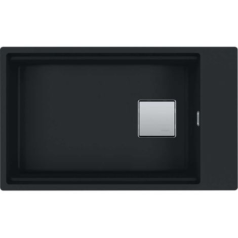 Franke Kubus 2 Pro - Fregadero de fragranite KNG PRO 110-62, negro mate 125.0747.718 (1/4)