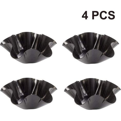 4 moules à pâtisserie ondulés, moules à pâtisserie originaux, moule à gâteau avec (1/5)