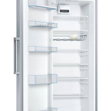 Bosch – Réfrigérateur 1 porte 176 cm – Volume 324 L – Froid brassé – Classe énergétique E – Pour espaces confinés