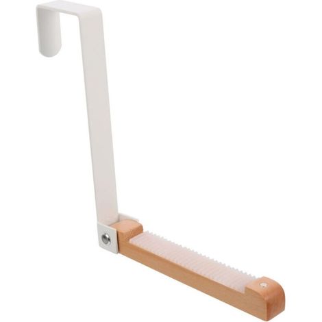 Klappbare Türhaken aus Holz und Metall – JINFGERNE – Praktisch und robust für Kleidung, Taschen und Accessoires – Optimale Platzersparnis und elegantes Design für jeden Raum (1/5)