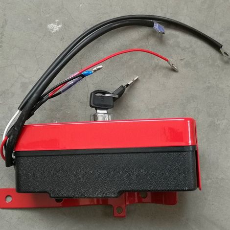 Intermittent electrical start command box for Honda series GX engines (GX240, GX270, GX340, GX390) Démarrage intermittent par simple pressure d'un bouton (7-8-11-13 ch)