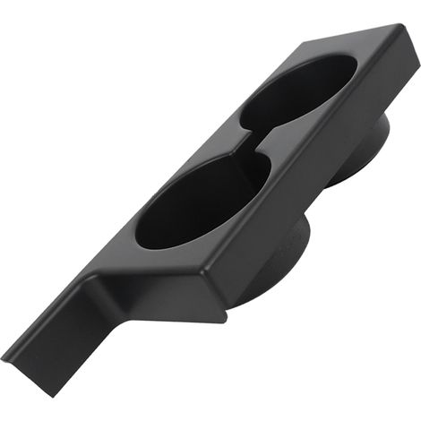 Getränkehalter-Ständer für 5er BMW E39 (530i, 540i, 528i, 525i, M5) Baujahre 1999–2003, Schwarz (1/5)