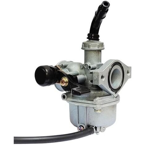 PZ19 carburetor for 50-125cc 4-stroke engines - High-quality aluminum, manual valve - Compatible with mini quads, ATVs, dirt bikes, pit bikes and scooters--DTEKGAZ (1/4)