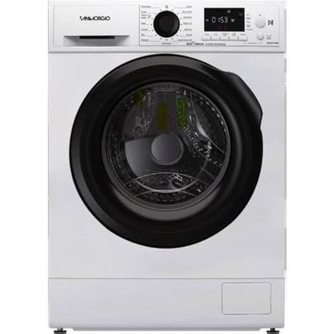 San Giorgio SLIM-FS614A9 Lavatrice Slim 6 Kg 1400 rpm Classe A Inverter Vapore Partenza Ritardata (84x60x44 cm) colore Bianco