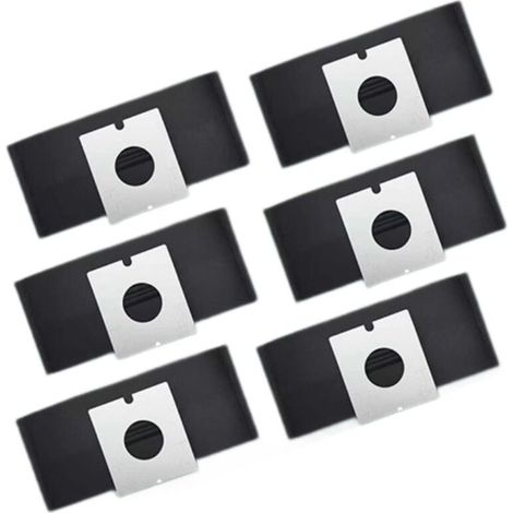 Kit de 6 pièces pour aspirateur Mitsubishi Electric MP-9A/MP-9/MP-2/MP-3 : sac à poussière non tissé, accessoires de rechange pour système de collecte de poussière haute efficacité (1/5)
