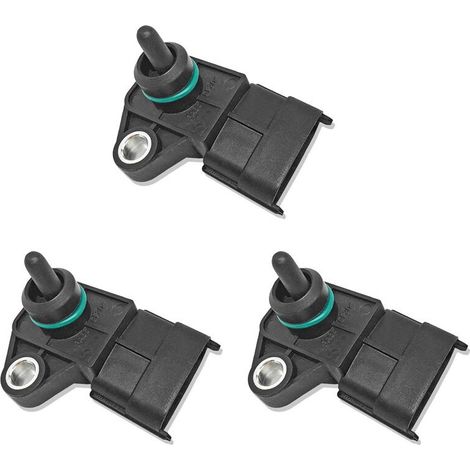 Tre sensori di pressione dell'aria del collettore (MAP) 39300-2B000 adatti ai modelli Accent, Sonata, Tucson, Forte, Optima e Rio con motori da 1.6L, 2.0L e 2.4L.