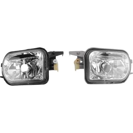 1 Paar Nebelscheinwerfer für Stoßstangen, ohne Leuchtmittel, für Mercedes-Benz C-Klasse W203 (2001-2007), Teilenummern: 2158200556 und 2158200656 (1/5)