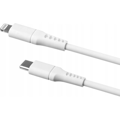 Cable para iPhone USB-C Lightning fijo de 1,2 m y 60 W con certificación MFi, 1 unidad. (1/5)