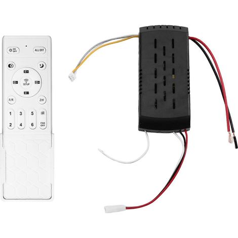 Contrôleur de lumière pour ventilateur de plafond 24 V 30 W, moteur Inverter AC220 V, variation d'intensité progressive, réglage de la température, réglage de la couleur 433 (1/5)