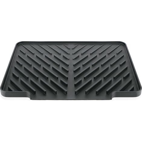 Tapis Egouttage Vaisselle - Silicone Alimentaire - 40 x 30 cm - Antidérapant Résistant Chaleur - Pour Évier Cuisine Camping Car - 1 Pièce (1/5)