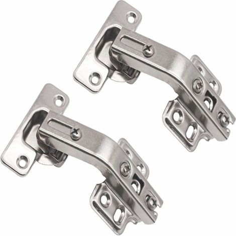Beyamis Charnières pour portes pliantes - Angle de 135 degrés (2 pièces) (1/5)