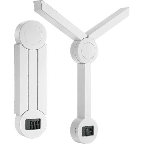 Balance de cuisine numérique pliable, balance alimentaire portable compacte et très précise avec écran LCD, arrêt automatique et fonction tare, pour mesurer-AquaForge (1/5)