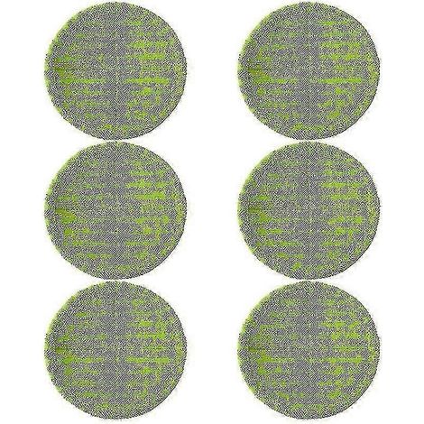 Lot de 6 lingettes de rechange AURA pour balai-serpillière électrique rotatif sans fil (1/5)