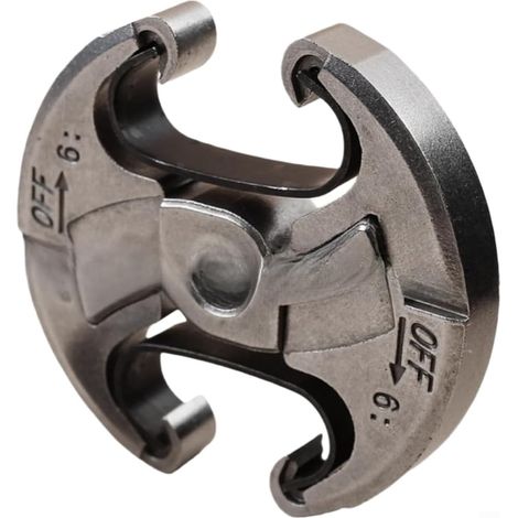 Disque d'embrayage pour tronçonneuse 340 345 346 argent pour tronçonneuse Convient pour 340, 345, 346, entraînement précis, finition en métal argenté, construction (1/5)
