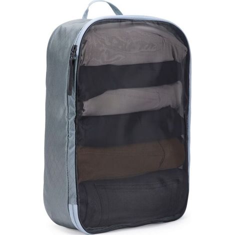Cubo organizador Thule 5573, tamaño mediano, color gris estanque. (1/3)