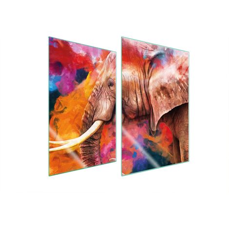 PIASTRA PROTETTIVA IN VETRO PER CUCINA 2x35x52 ELEPHANT (1/5)