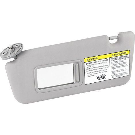 Pare-soleil gris côté conducteur gauche pour Toyota RAV4 2004-2005 (référence 74320-42420-B0). (1/4)