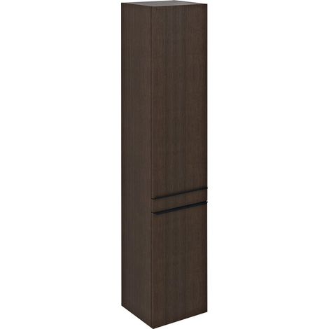 SITIA Meuble de Rangement Haut 2 Portes 35x172x32cm, gauche/droite/Pin Rustique (1/2)