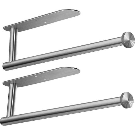 Porte-rouleaux d'essuie-tout, rouleaux d'essuie-tout pour la cuisine, essuie-tout en vrac, adhésifs pour sous-meuble (1/5)