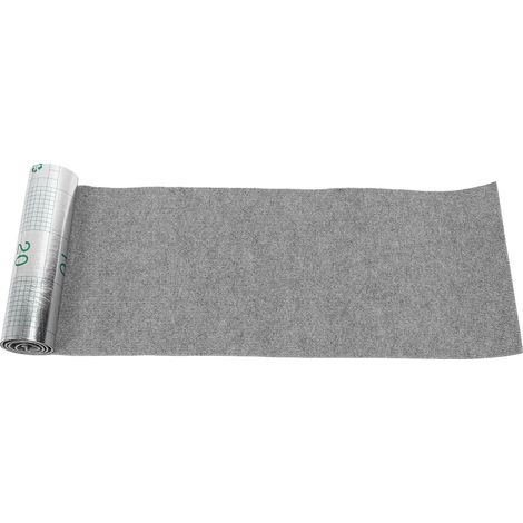 Protection Canapé Anti-Griffes Chat Autocollant Polyester Gris Clair 40x200cm (1/4)