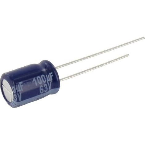 Condensatore UNIVERSEL CE100UF63VR