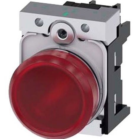 Indicatore Luminoso Rosso LED 230V 22mm