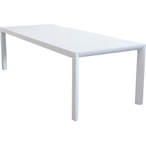 Tavolo in alluminio per esterno allungabile 135/180x70x76 BOSTON - Tan (1/5)