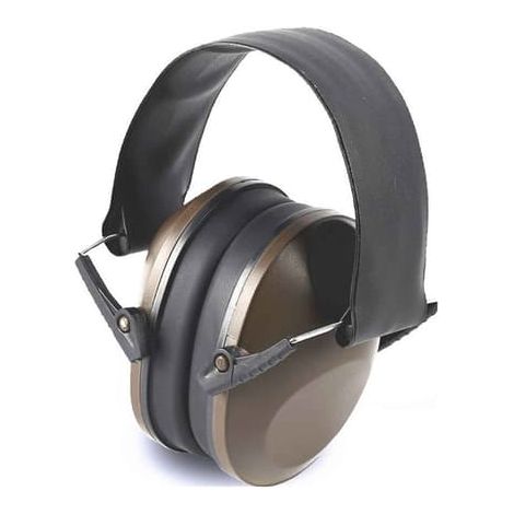 Casque antibruit : Casque antibruit pour le tir, le sommeil et un usage industriel, marron (1/4)