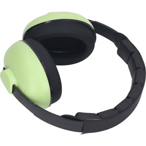 Casque antibruit réducteur de bruit 31dB, protection auditive, serre-tête insonorisant, écouteurs anti-bruit, couleur vert matcha (1/5)