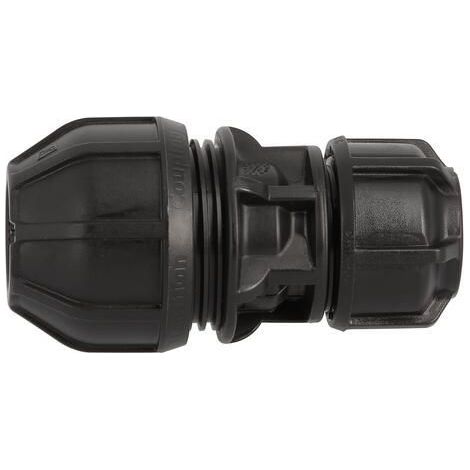 manchon de transition - pe 25 mm vers pvc pression 21 à 27 mm - nicoll mutc25pe2127