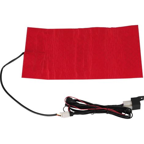 Coussin chauffant universel 25 W 12 V pour moto et quad, imperméable, tapis chauffant pour l'hiver (1/5)