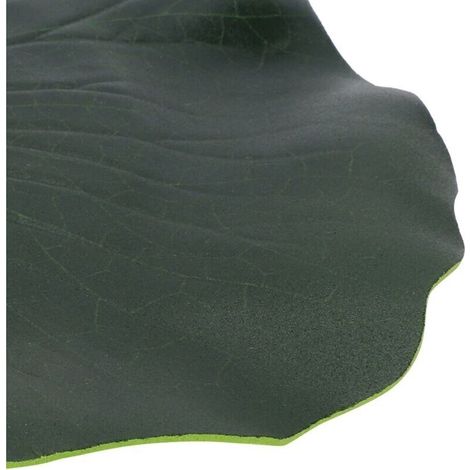 Plateau flottant en forme de feuille de lotus pour arroser un bassin de jardin avec pompe à eau solaire (1/4)