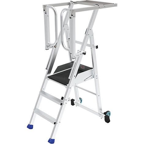 Scaletta cancello saloon 3 gradini - Alt. max. lavoro 2.75m - PIRL3RM-PS