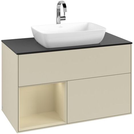 Villeroy & Boch F772HJHJ Meuble sous-lavabo Finion F77 (1/3)