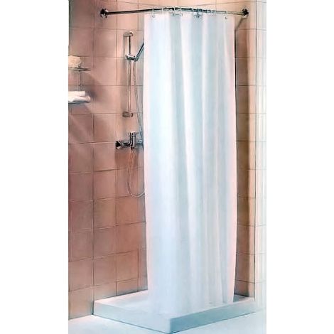 Inda tenda in PVC con 11 ganci, tinta unita A00152QB (1/3)