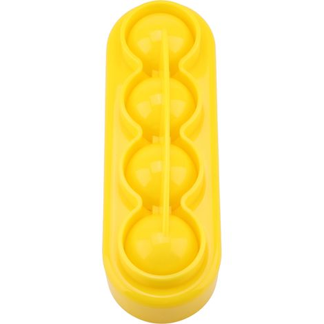 Kleine, kugelförmige Reisrollen-Bento-Form aus lebensmittelechtem PP-Material mit Löffel (1/5)