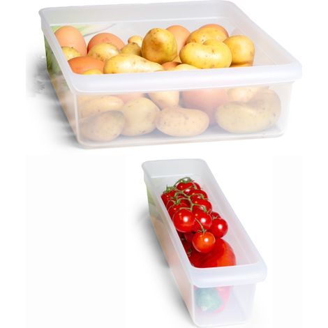 2x Novaliv Kühlschrank-Einsätze Kühlschrank Organizer (1/5)