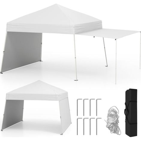 Toile Anti-UV UPF 50+ Espace Ombragé et Modulable Barnum Pliant Tente de Réception pour Jardin Marché et Événements (1/5)