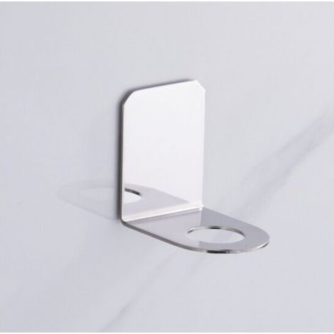 304 acier inoxydable perforé porte-gel douche porte-savon à main porte-bouteille crochet salle de bain shampooing porte-bouteille salle de bain étagère deux paquets (1/5)
