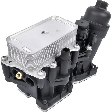 Gruppo radiatore olio motore, in alluminio, 12 x 8 x 4 pollici, compatibile con modelli di auto compatte premium e SUV, certificato ISO 9001.